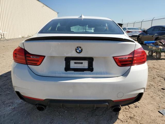 WBA3R5C56FF785294 - 2015 BMW 435 XI WHITE photo 6