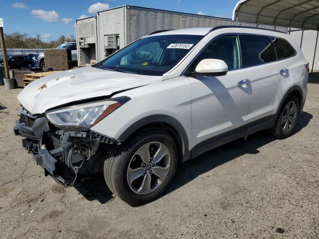 KM8SM4HF0GU144367 - 2016 HYUNDAI SANTA FE SE WHITE photo 1