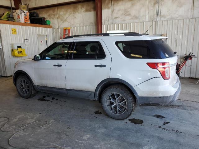 1FM5K8B8XDGB58954 - 2013 FORD EXPLORER WHITE photo 2