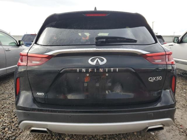 3PCAJ5BB9MF123977 - 2021 INFINITI QX50 LUXE BLACK photo 6