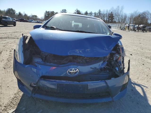 JTDKDTB3XE1077434 - 2014 TOYOTA PRIUS C BLUE photo 5