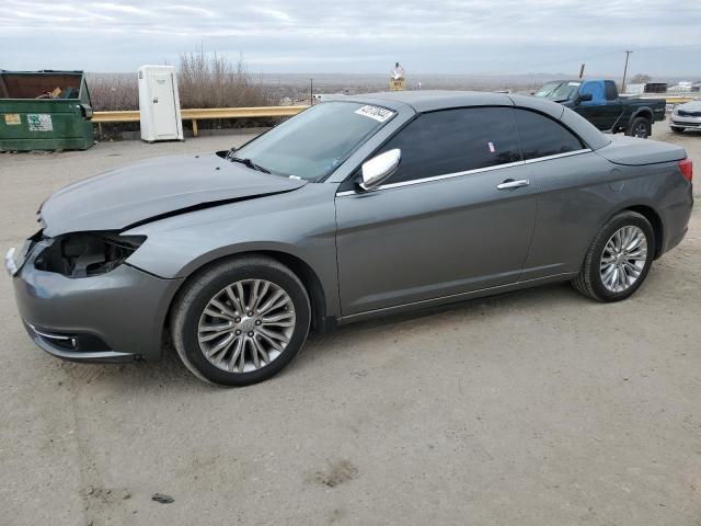 1C3BCBFG1CN127884 - 2012 CHRYSLER 200 LIMITED GRAY photo 1