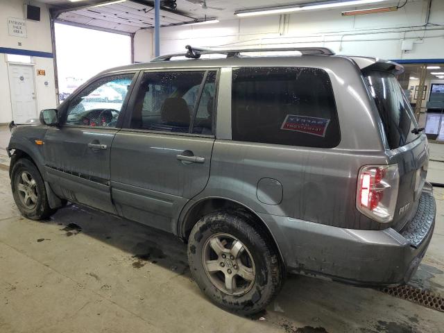 2HKYF18577H513055 - 2007 HONDA PILOT EXL CHARCOAL photo 2