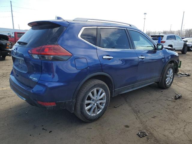 JN8AT2MVXKW401380 - 2019 NISSAN ROGUE S BLUE photo 3