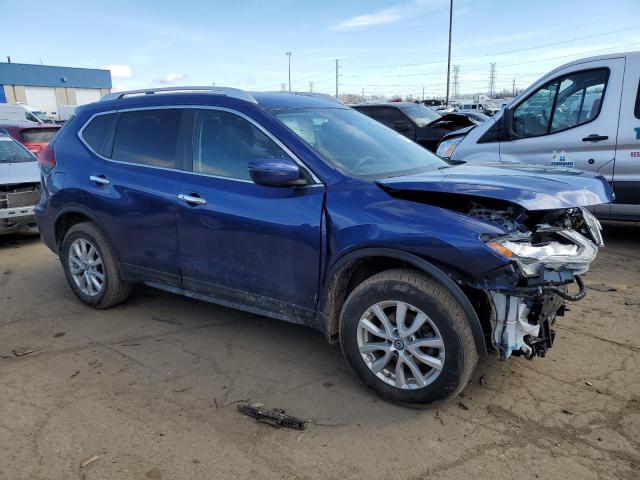 JN8AT2MVXKW401380 - 2019 NISSAN ROGUE S BLUE photo 4