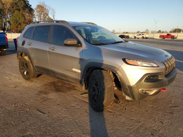 1C4PJMBS7GW104509 - 2016 JEEP CHEROKEE TRAILHAWK GRAY photo 4