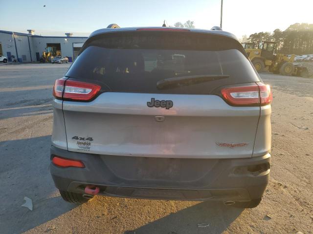 1C4PJMBS7GW104509 - 2016 JEEP CHEROKEE TRAILHAWK GRAY photo 6
