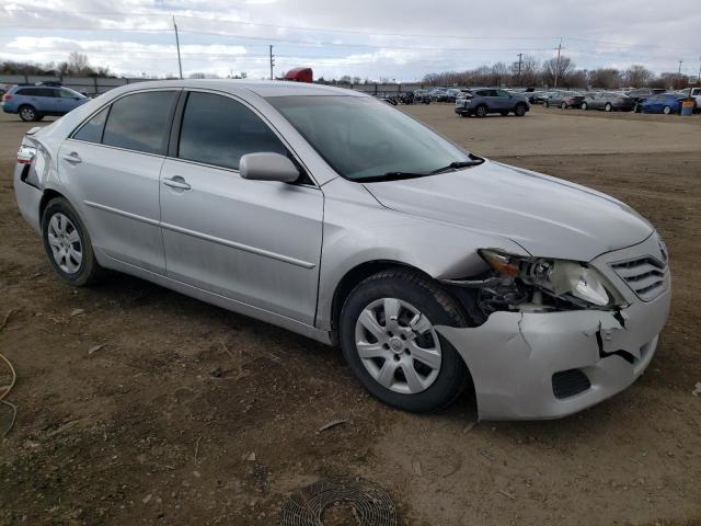 4T4BF3EK6AR043241 - 2010 TOYOTA CAMRY AUTO BASE SILVER photo 4