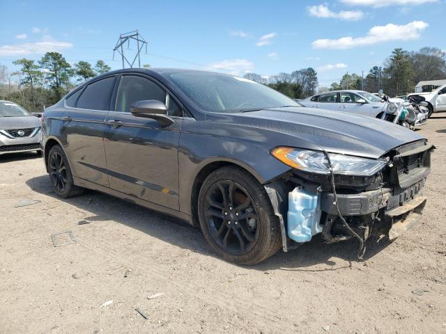 3FA6P0HDXLR247632 - 2020 FORD FUSION SE GRAY photo 4