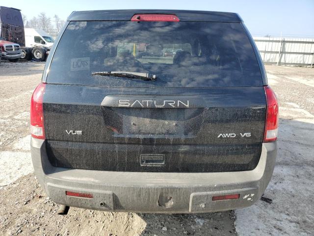 5GZCZ63444S822930 - 2004 SATURN VUE BLACK photo 6