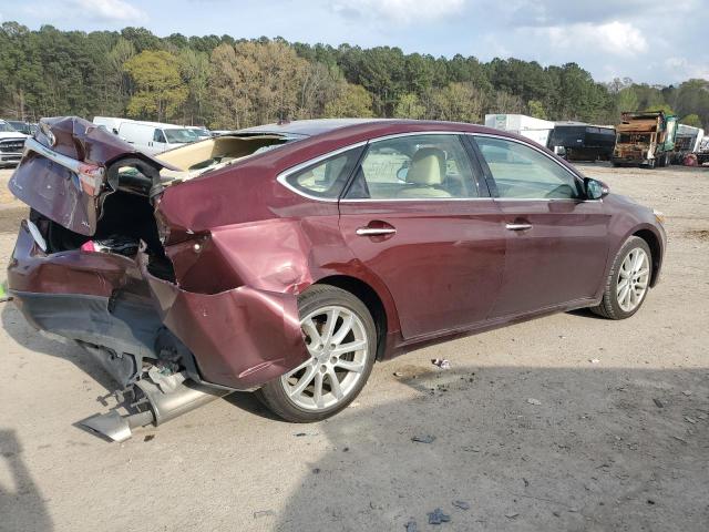 4T1BK1EB0DU017345 - 2013 TOYOTA AVALON BASE BURGUNDY photo 3