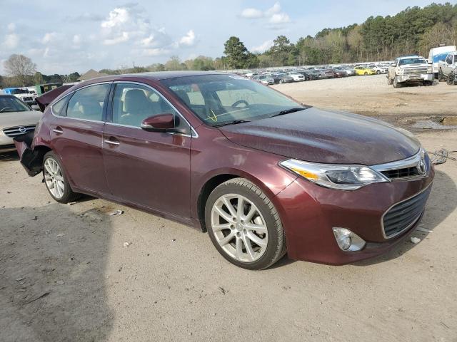 4T1BK1EB0DU017345 - 2013 TOYOTA AVALON BASE BURGUNDY photo 4