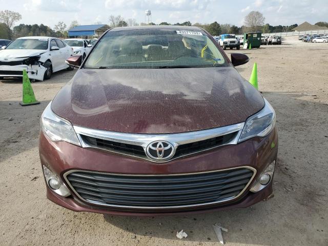 4T1BK1EB0DU017345 - 2013 TOYOTA AVALON BASE BURGUNDY photo 5