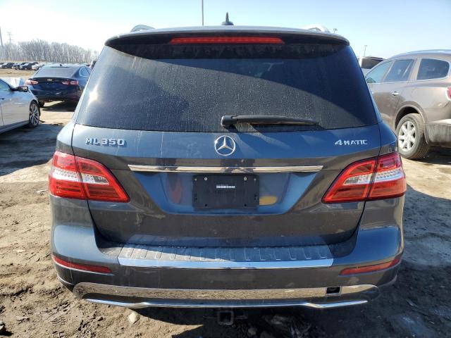 4JGDA5HBXFA601402 - 2015 MERCEDES-BENZ ML 350 4MATIC GRAY photo 6