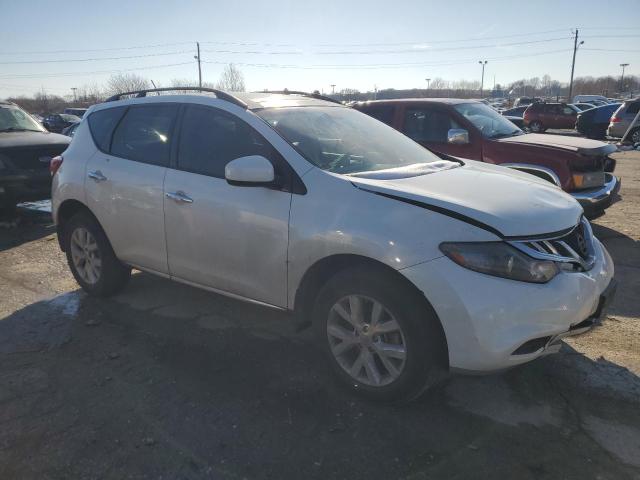 JN8AZ1MU0EW421545 - 2014 NISSAN MURANO S WHITE photo 4