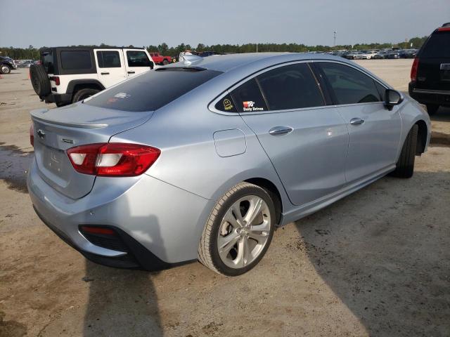 1G1BF5SM7J7107553 - 2018 CHEVROLET CRUZE PREMIER SILVER photo 3