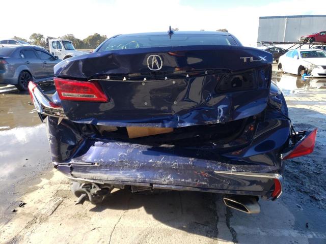 19UUB2F44LA004019 - 2020 ACURA TLX TECHNOLOGY BLUE photo 6