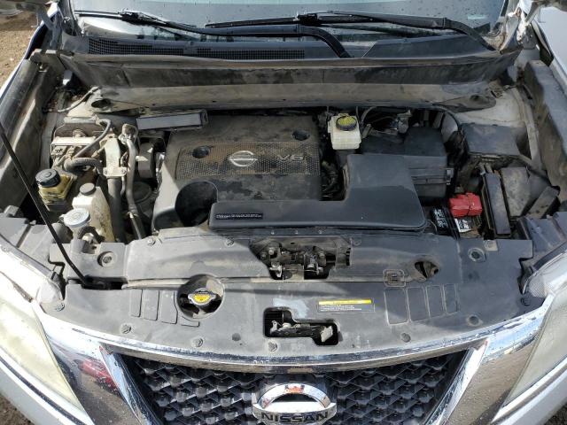 5N1AR2MN6EC718441 - 2014 NISSAN PATHFINDER S SILVER photo 11