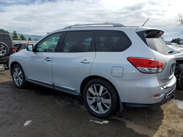 5N1AR2MN6EC718441 - 2014 NISSAN PATHFINDER S SILVER photo 2