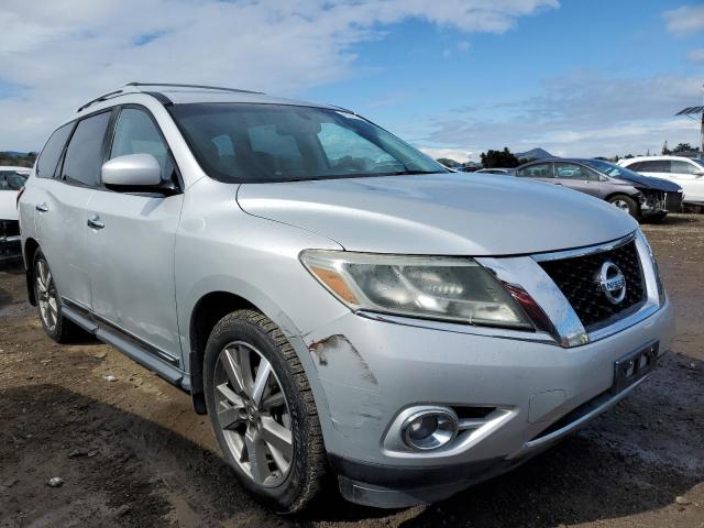 5N1AR2MN6EC718441 - 2014 NISSAN PATHFINDER S SILVER photo 4