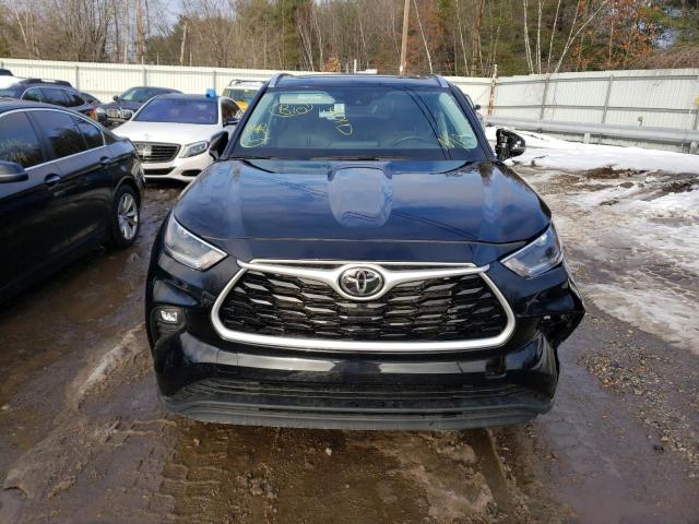 5TDGZRBH3MS101676 - 2021 TOYOTA HIGHLANDER XLE 黑色 照片 5