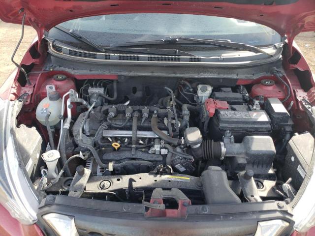 3N1CP5CU6JL532641 - 2018 NISSAN KICKS S RED photo 11