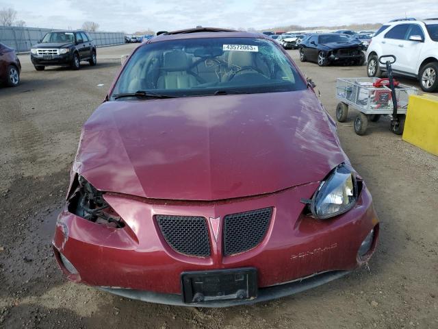 2G2WR554561145898 - 2006 PONTIAC GRAND PRIX GT BURGUNDY photo 5