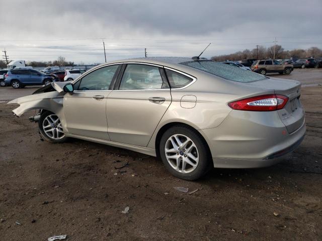 3FA6P0HD4GR105833 - 2016 FORD FUSION SE BEIGE photo 2