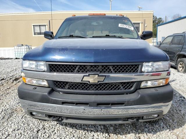 1GCJK33191F192361 - 2001 CHEVROLET SILVERADO K3500 BLUE photo 5