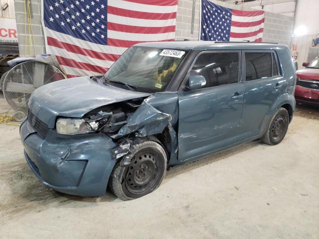 JTLKE50E981045810 - 2008 TOYOTA SCION XB TEAL photo 1