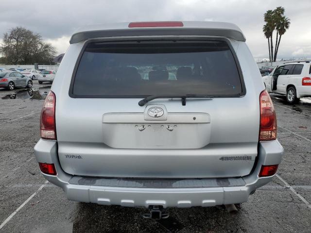 JTEZU17R548018423 - 2004 TOYOTA 4RUNNER LIMITED SILVER photo 6