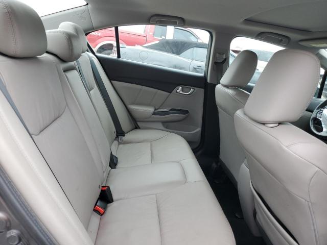 19XFB2F92DE074751 - 2013 HONDA CIVIC EXL GRAY photo 10
