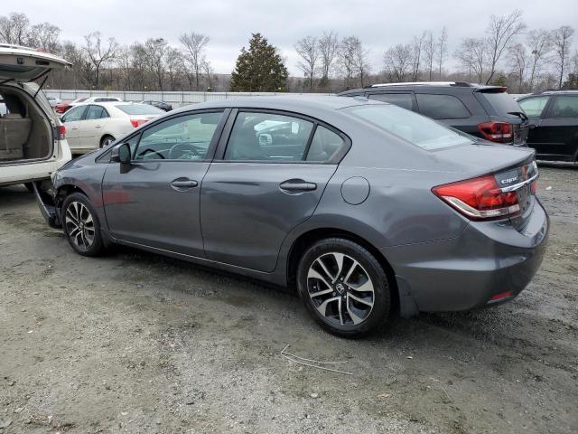 19XFB2F92DE074751 - 2013 HONDA CIVIC EXL GRAY photo 2