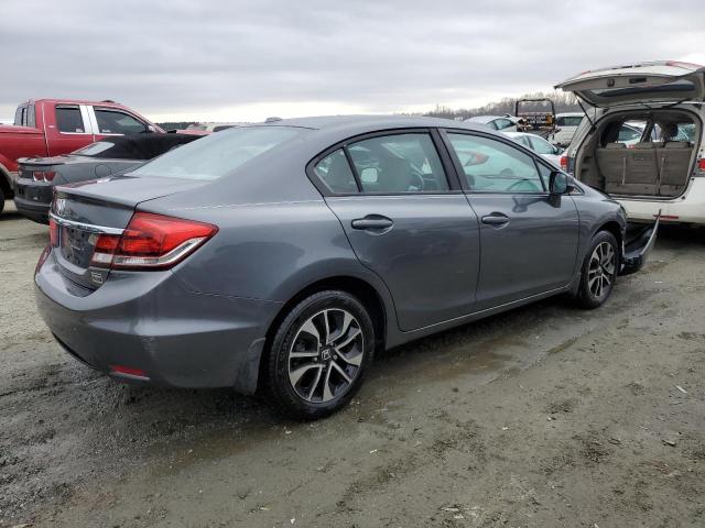 19XFB2F92DE074751 - 2013 HONDA CIVIC EXL GRAY photo 3