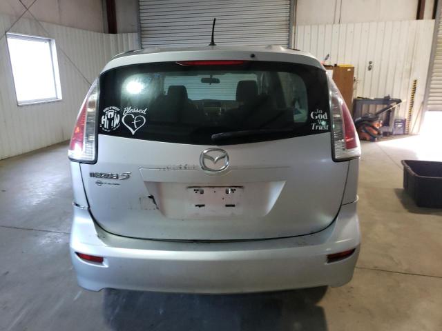 JM1CR293390342678 - 2009 MAZDA 5 SILVER photo 6