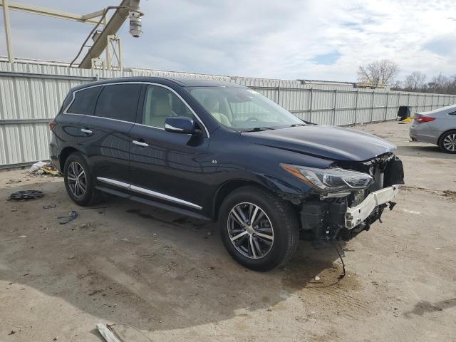 5N1DL0MN9KC516868 - 2019 INFINITI QX60 LUXE BLUE photo 4