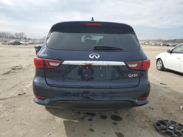 5N1DL0MN9KC516868 - 2019 INFINITI QX60 LUXE BLUE photo 6