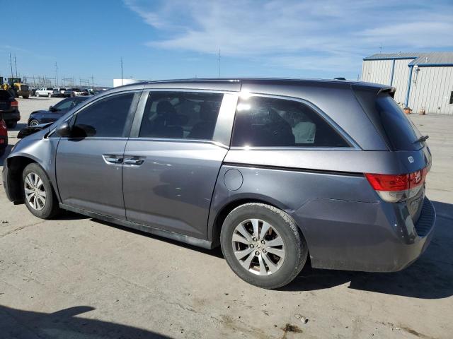 5FNRL5H66EB118955 - 2014 HONDA ODYSSEY EXL CHARCOAL photo 2