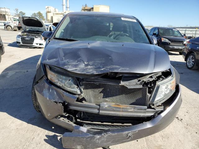 5FNRL5H66EB118955 - 2014 HONDA ODYSSEY EXL CHARCOAL photo 5