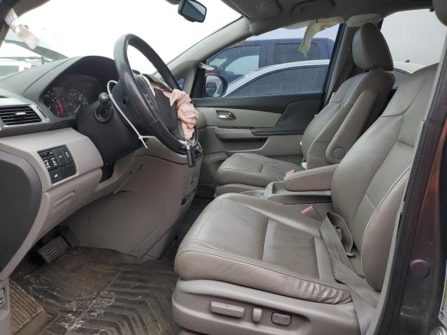 5FNRL5H66EB118955 - 2014 HONDA ODYSSEY EXL CHARCOAL photo 7