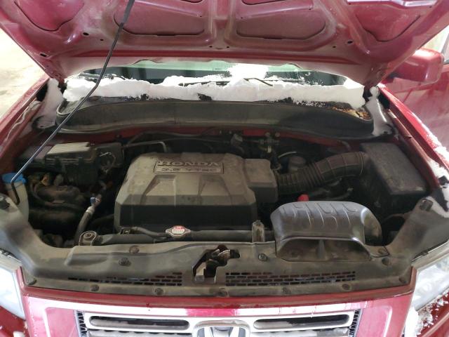 2HJYK16506H511410 - 2006 HONDA RIDGELINE RTL MAROON photo 11