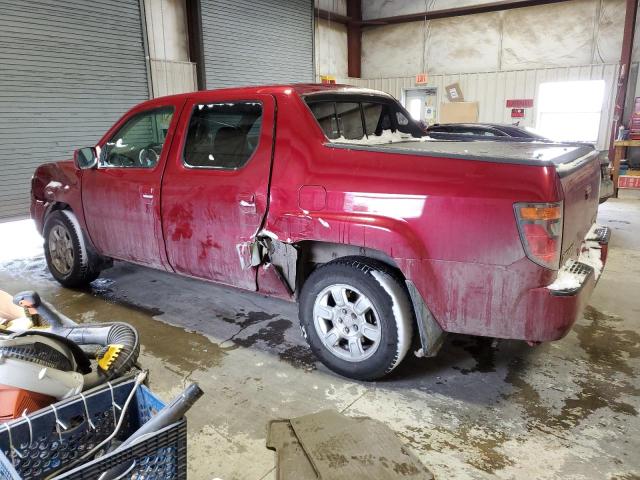 2HJYK16506H511410 - 2006 HONDA RIDGELINE RTL MAROON photo 2