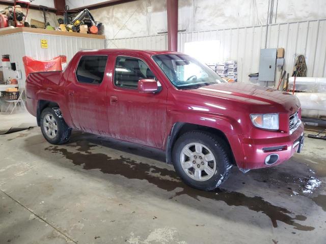 2HJYK16506H511410 - 2006 HONDA RIDGELINE RTL MAROON photo 4