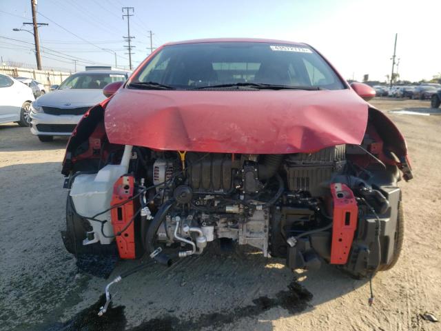 KNADN4A37G6676436 - 2016 KIA RIO EX RED photo 5