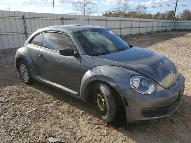 3VWFP7AT3DM660167 - 2013 VOLKSWAGEN BEETLE GRAY photo 4