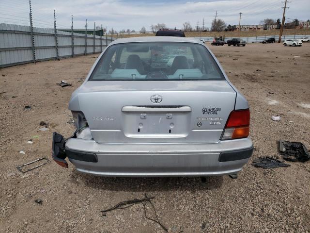 JT2EL56D6S0100569 - 1995 TOYOTA TERCEL DX SILVER photo 6