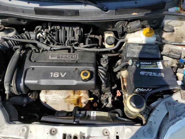 KL1TD66696B678248 - 2006 CHEVROLET AVEO BASE Gümüş foto 11