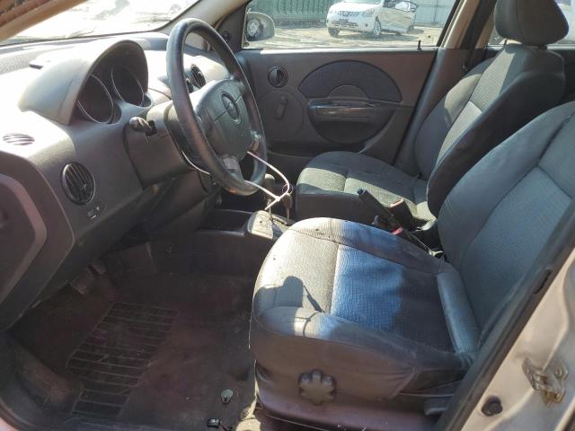 KL1TD66696B678248 - 2006 CHEVROLET AVEO BASE Gümüş foto 7