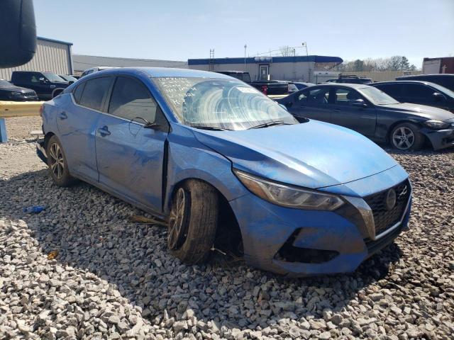 3N1AB8CV9LY240326 - 2020 NISSAN SENTRA SV BLUE photo 4