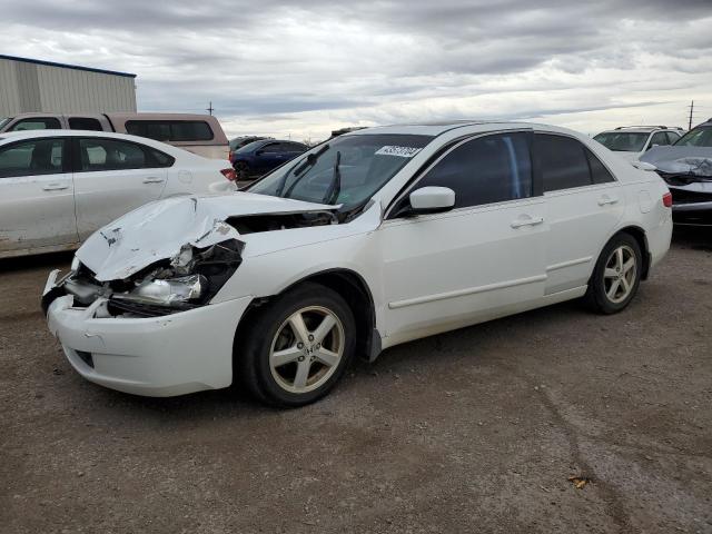 1HGCM56895A131605 - 2005 HONDA ACCORD EX WHITE photo 1